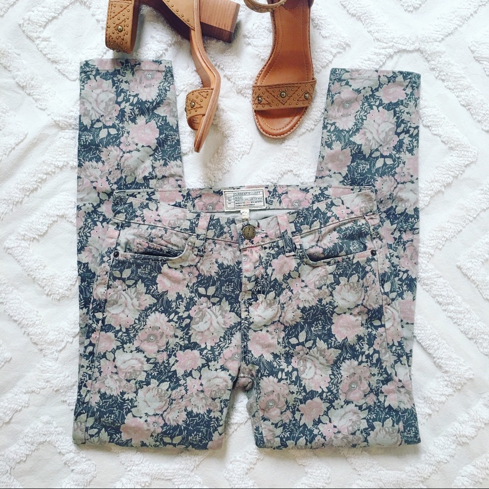 Current/Elliott 'The Stiletto' Faded Skinny Jeans - Picture 2 of 8